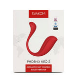 Svakom Phoenix Neo 2 – Interactive App-Controlled Silicone Vibrator > Sex Toys > Remote Control Toys - Tophatter Daily Deals