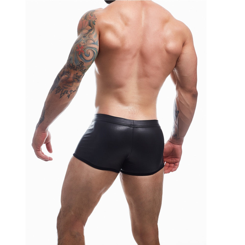 Cut 4 Men Peekaboo Mini Pants XLarge Black > Clothes > Mens G-Strings - Tophatter Daily Deals
