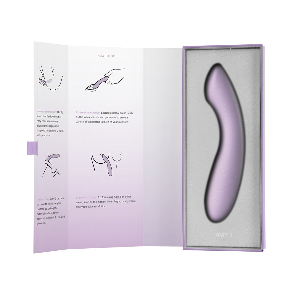 Svakom Amy 2 – Waterproof G-Spot and Clitoral Vibrator > Vibrators > G-Spot - Tophatter Daily Deals