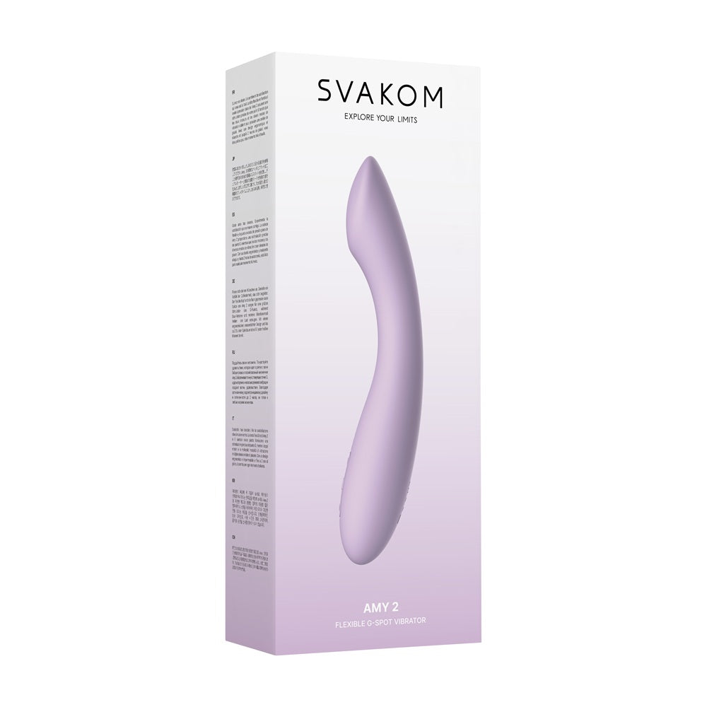 Svakom Amy 2 – Waterproof G-Spot and Clitoral Vibrator > Vibrators > G-Spot - Tophatter Daily Deals