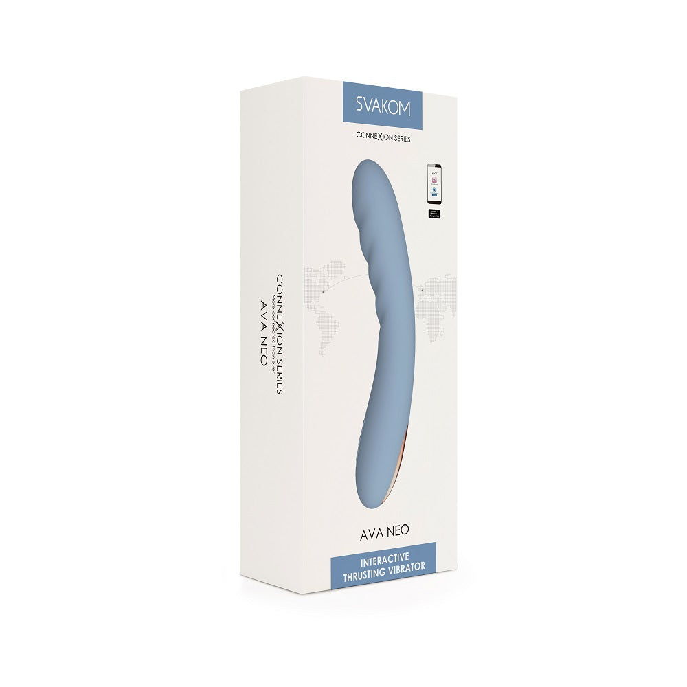 Svakom Ava Neo – Interactive Thrusting Vibrator with App Control > Vibrators > Standard Vibrators - Tophatter Daily Deals