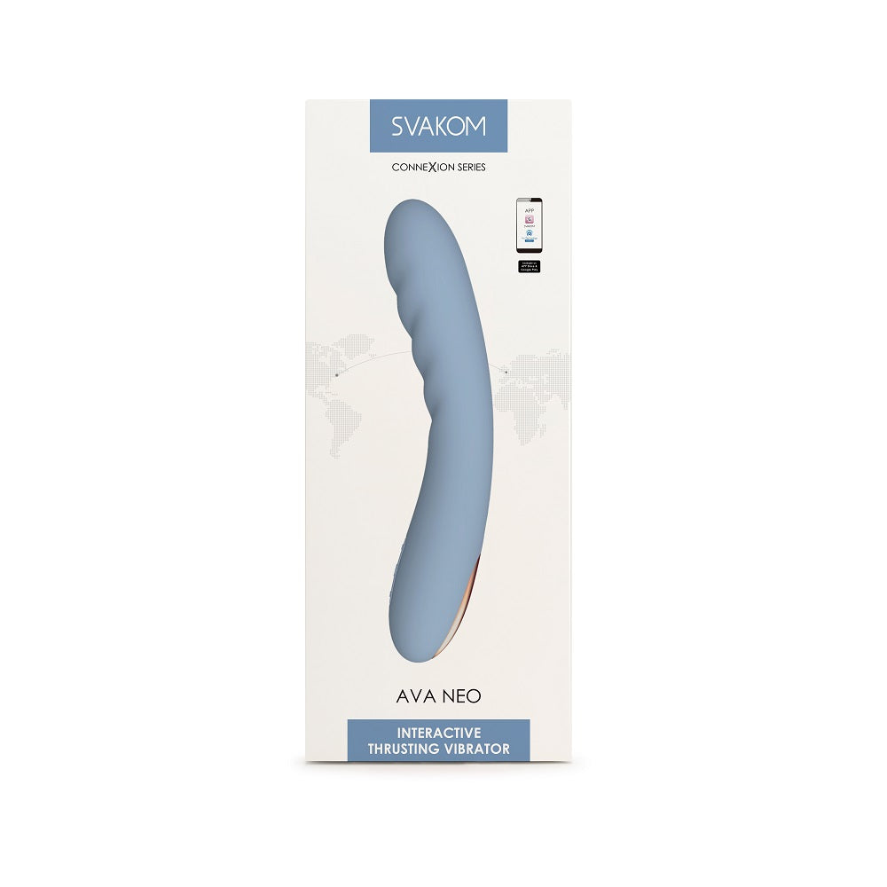 Svakom Ava Neo – Interactive Thrusting Vibrator with App Control > Vibrators > Standard Vibrators - Tophatter Daily Deals