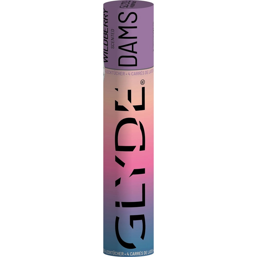 Sheer Glyde Vegan Dams Wildberry Flavour 4 Pack – Barrier Latex Sheets > Essentials > Condoms - Tophatter Daily Deals