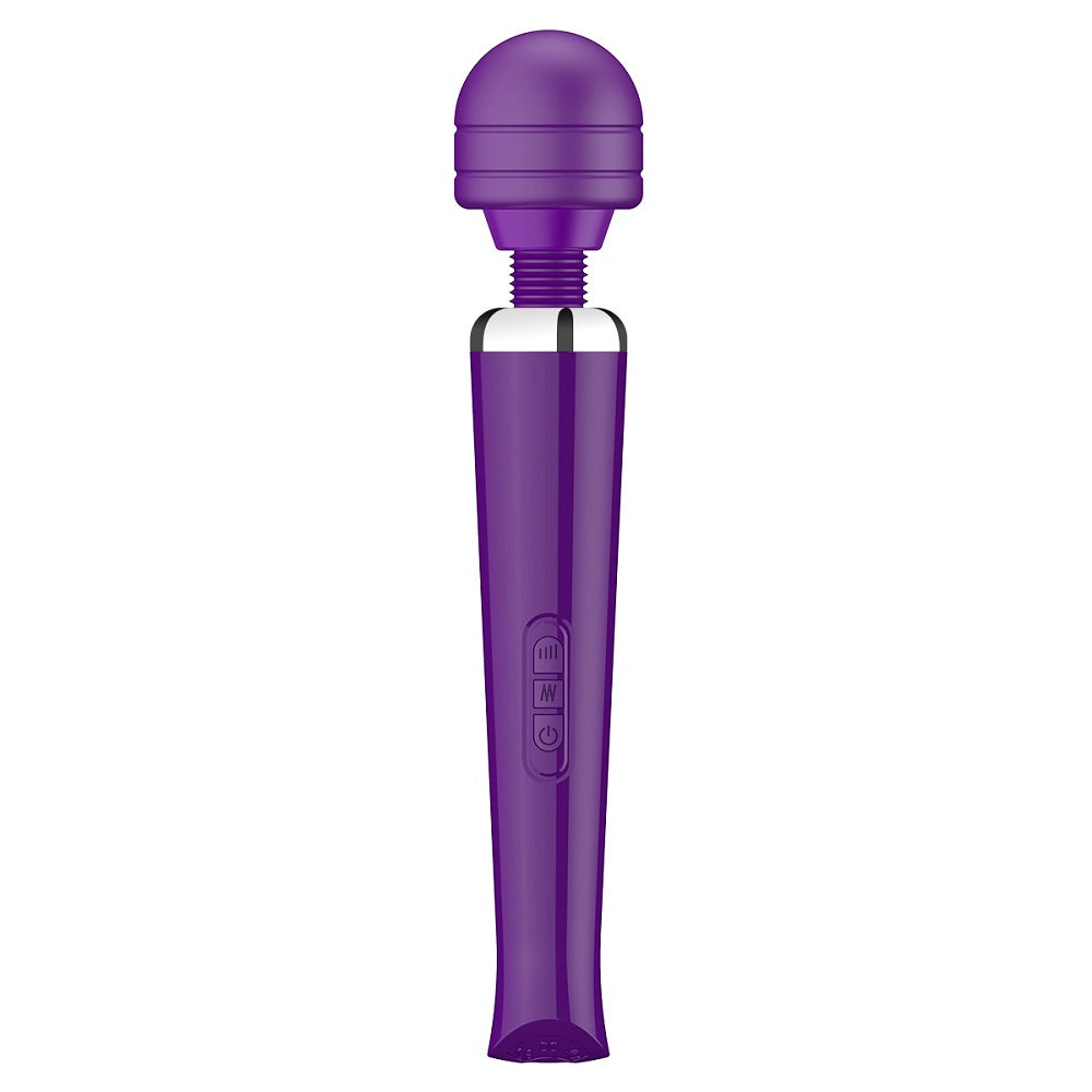 Loving Joy Rechargeable Magic Wand – 20 Mode USB Rechargeable Vibrator > Sex Toys > Massage Wands - Tophatter Daily Deals