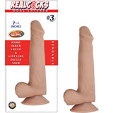 RealCocks Dual Layer Bendable Dildo 7.5 Inch – Lifelike Bendable Dildo > Dildos > Realistic Dildos - Tophatter Daily Deals