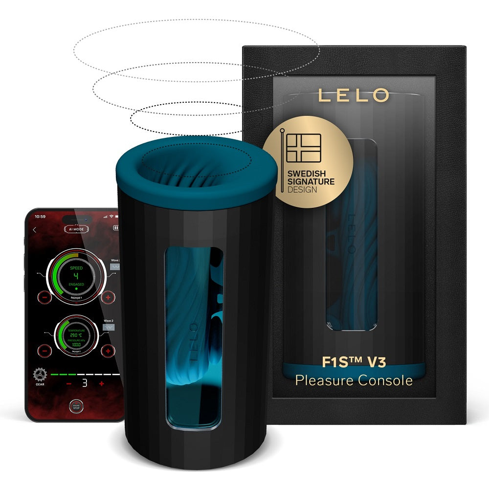 Lelo F1S V3 (Blue) – Interactive AI Male Masturbator > Sex Toys For Men > Masturbators Premium - Tophatter Daily Deals