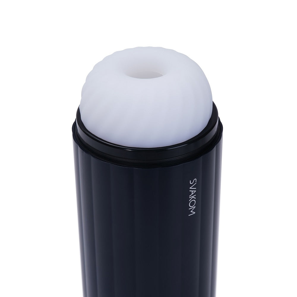 Svakom Sam Neo 2 Pro – Interactive Heating Sucking Vibrating Masturbator > Sex Toys For Men > Masturbators Premium - Tophatter Daily Deals