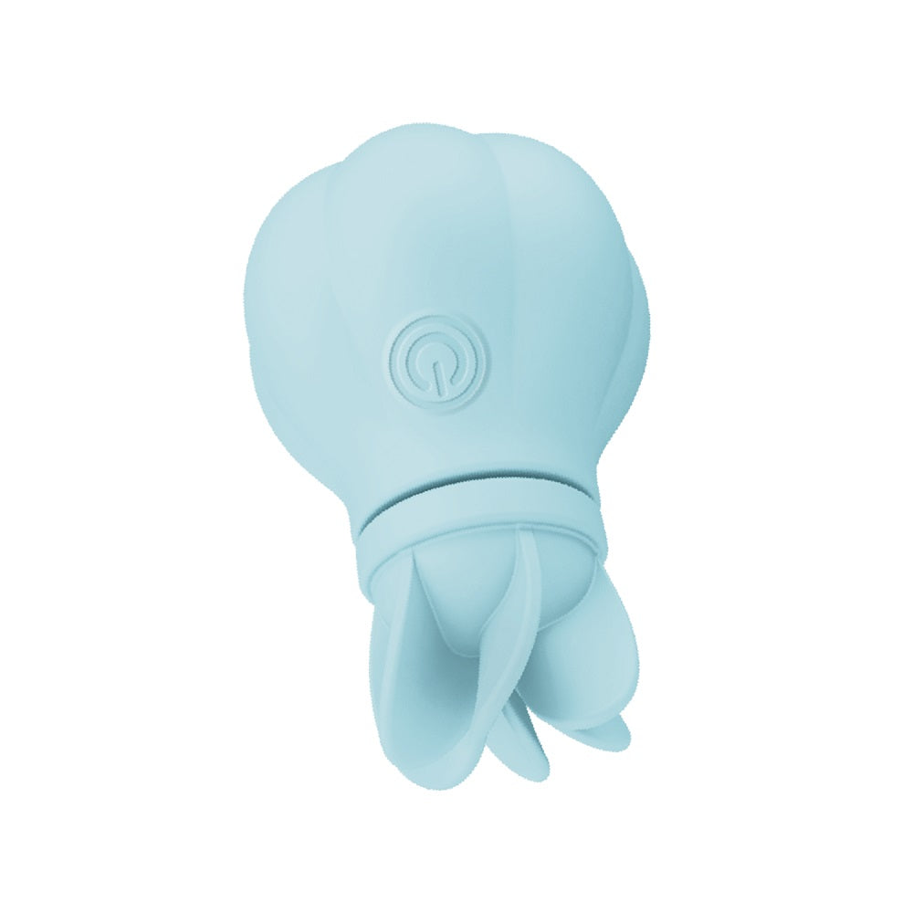 Adrien Lastic Caress Blue Rotating Massager with 5 Interchangeable Heads > Vibrators > Standard Vibrators - Tophatter Daily Deals