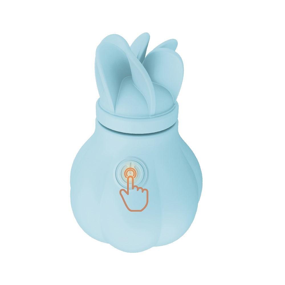 Adrien Lastic Caress Blue Rotating Massager with 5 Interchangeable Heads > Vibrators > Standard Vibrators - Tophatter Daily Deals