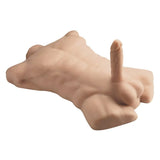 Silexd 7 Inch Apollo Half Male Torso with Interchangeable Dildo Liquid Silicone Caramel > Sex Toys > Sex Dolls > Premium - Tophatter Daily Deals