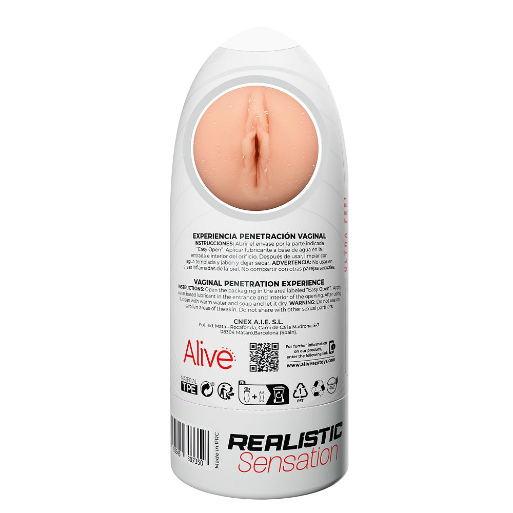 Alive Vaginal Flex (Size M) – Flexible Masturbator Toy > Sex Toys For Men > Masturbators > Manual - Tophatter Daily Deals
