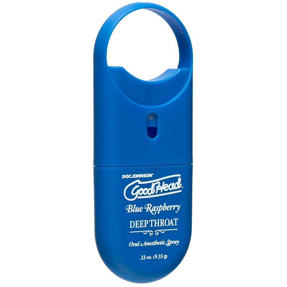GoodHead Deep Throat Spray To-Go – Oral Numbing Spray - Blue Raspberry 9ml > Lube > Oral Gels & Sprays - Tophatter Daily Deals