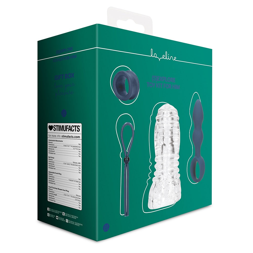 Sexplore Toy Kit for Him Stormy Forecast > Sex Toys > Sex Kits - Tophatter Daily Deals