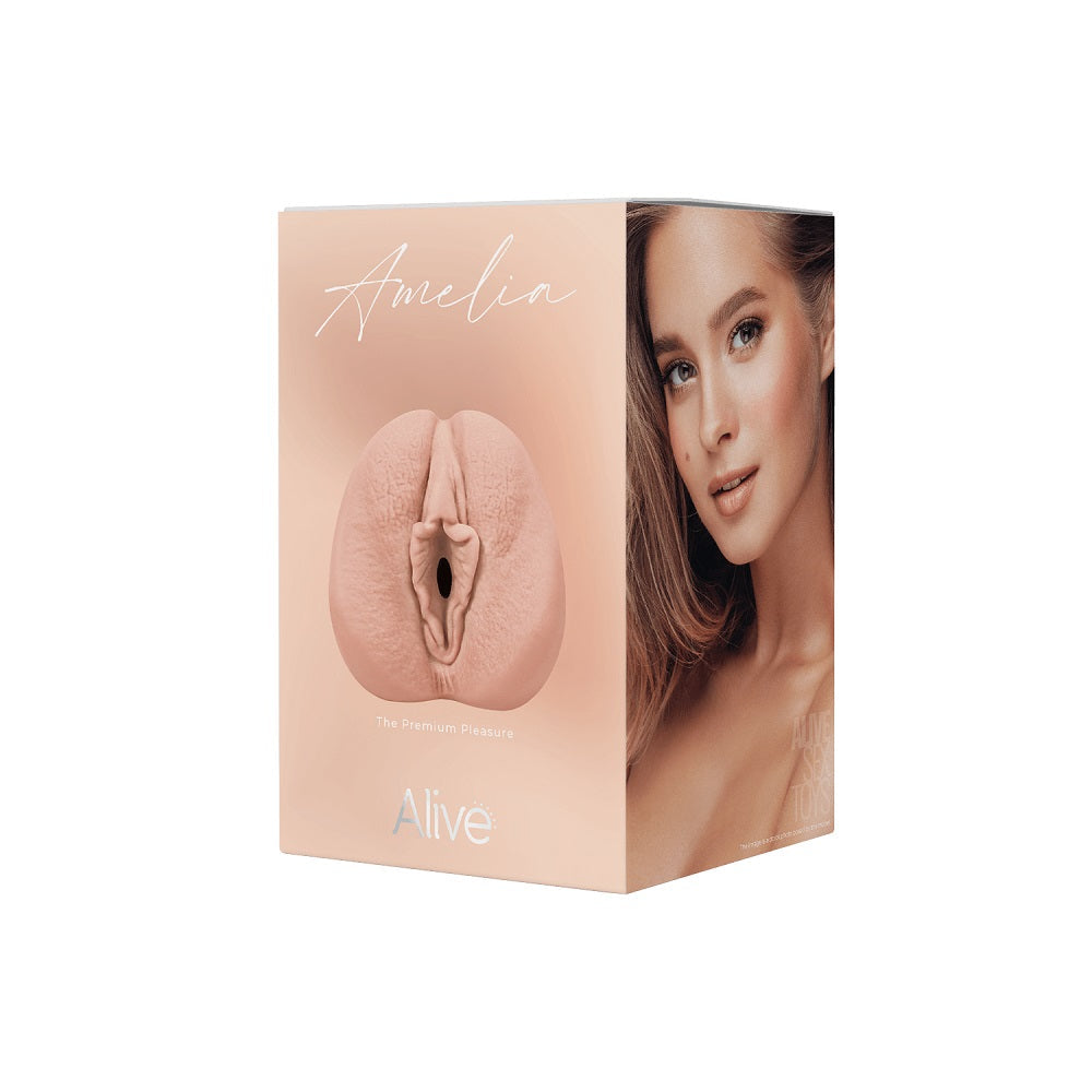 Alive Amelia Super Realistic Masturbator - Flesh Masturbator > Sex Toys For Men > Masturbators > Manual - Tophatter Daily Deals