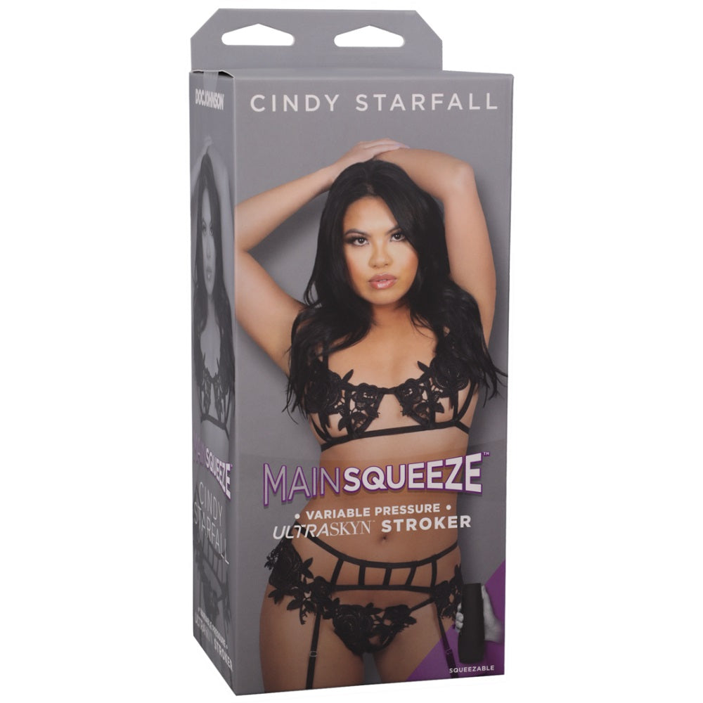 Main Squeeze Cindy Starfall Ultraskyn Stroker Pussy in Vanilla Beige 9 Inch > Sex Toys For Men > Masturbators > Pornstar - Tophatter Daily Deals