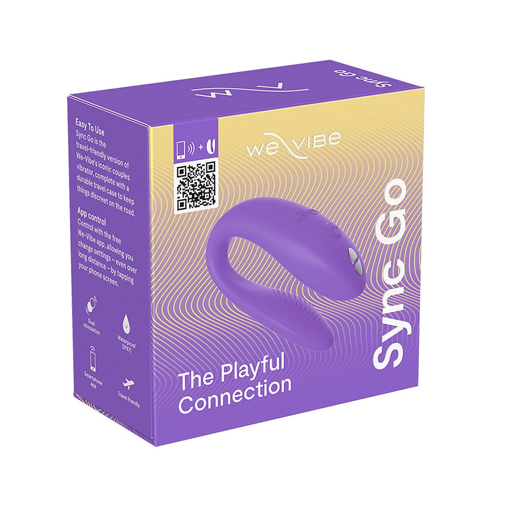 We-Vibe Sync Go (Purple) – Lightweight Wearable Couples Vibrator > Sex Toys > Remote Control Toys - Tophatter Daily Deals