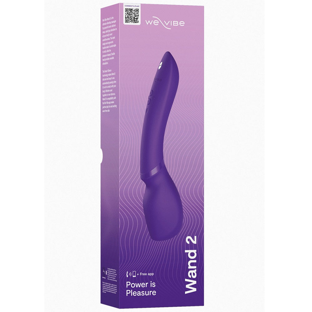 We-Vibe Wand 2 (Purple) – Cordless Powerful Vibrating Massager > Sex Toys > Massage Wands - Tophatter Daily Deals