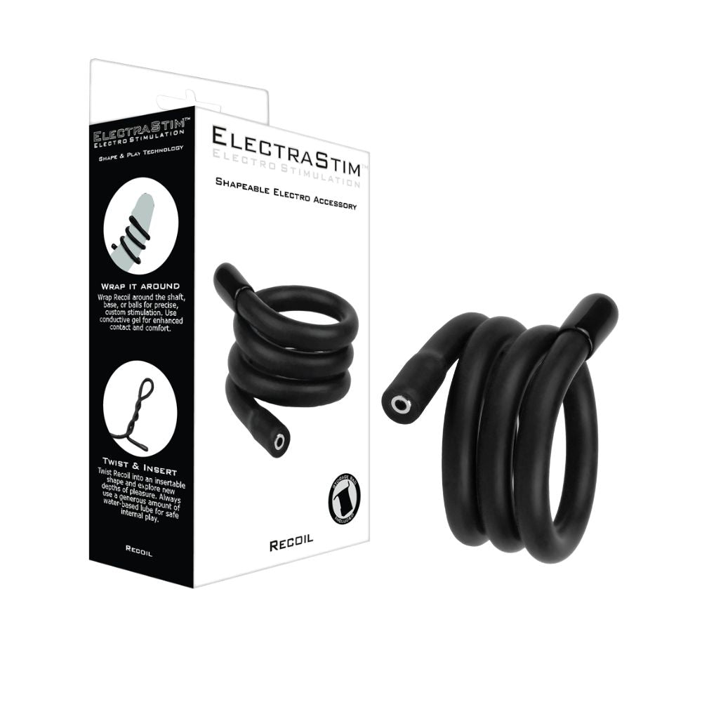 Electrastim Recoil Shape and Play Electrode – Flexible Unipolar Electrode E-STIM TOYS - Tophatter Daily Deals