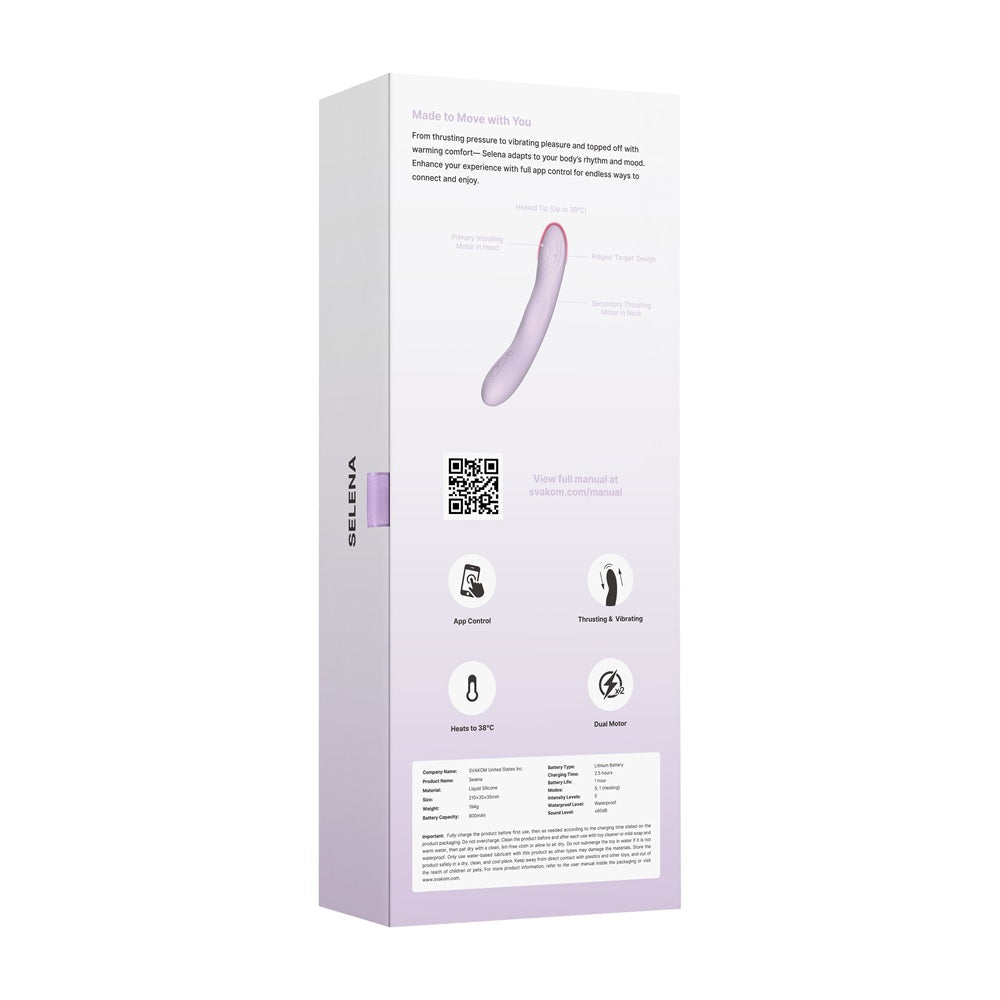 Svakom Selena – App-Controlled G-Spot Vibrator > Vibrators > G-Spot - Tophatter Daily Deals