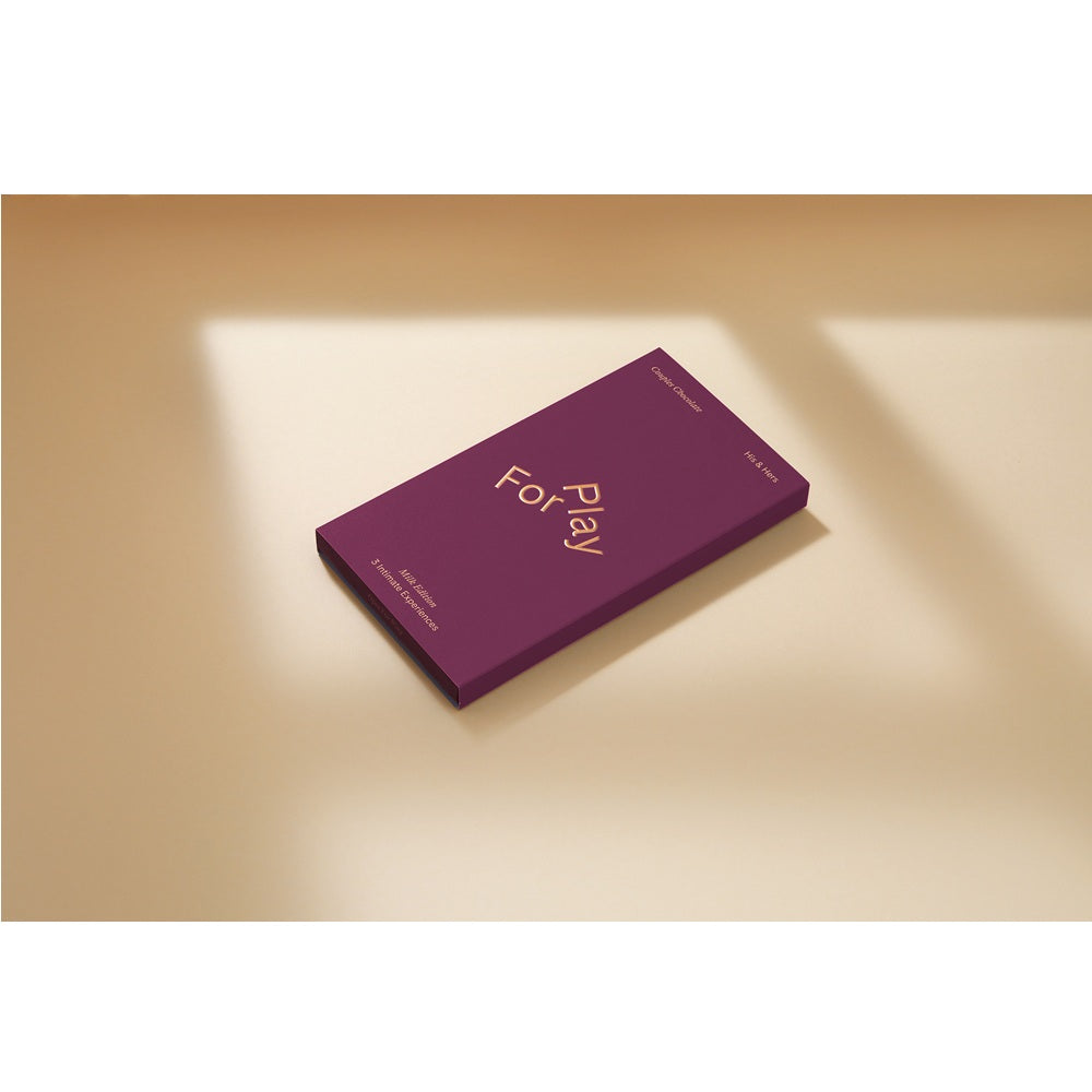 For Play His and Hers Couples Chocolate Milk – Vegan Chocolate Box > Novelties > Candy & Edible Items - Tophatter Daily Deals