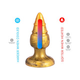 SilexD Fantasy Collection Goldy Medium – Silicone Butt Plug > Anal Range > Butt Plugs - Tophatter Daily Deals