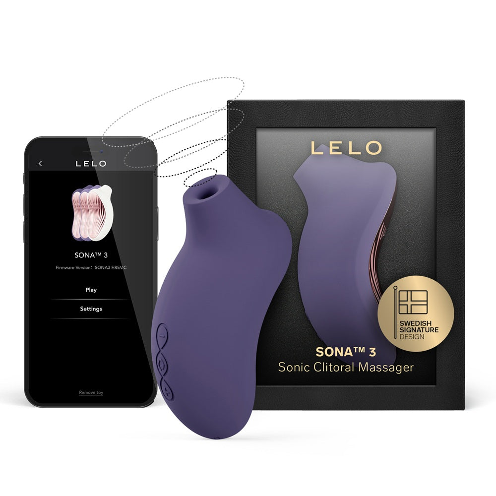Lelo Sona 3 (Cyber Purple) – Luxury Clitoral Massager > Sex Toys For Ladies > Clitoral Vibrators and Stimulators - Tophatter Daily Deals
