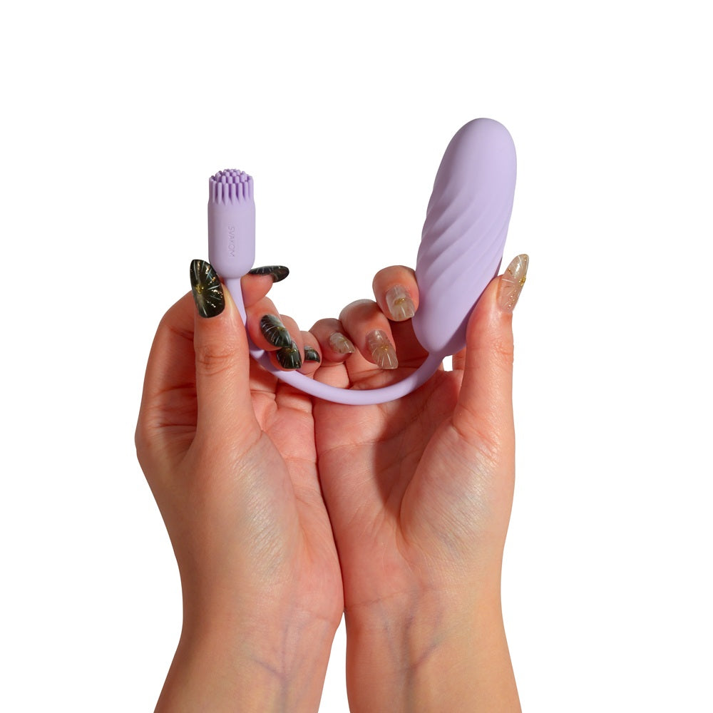 Svakom Plume Flexible Brush Tail Bullet Vibrator > Sex Toys For Ladies > Clitoral Vibrators and Stimulators - Tophatter Daily Deals