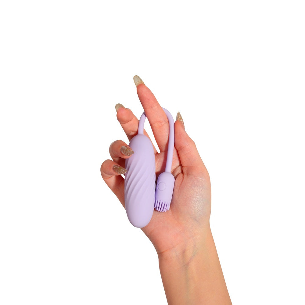 Svakom Plume Flexible Brush Tail Bullet Vibrator > Sex Toys For Ladies > Clitoral Vibrators and Stimulators - Tophatter Daily Deals