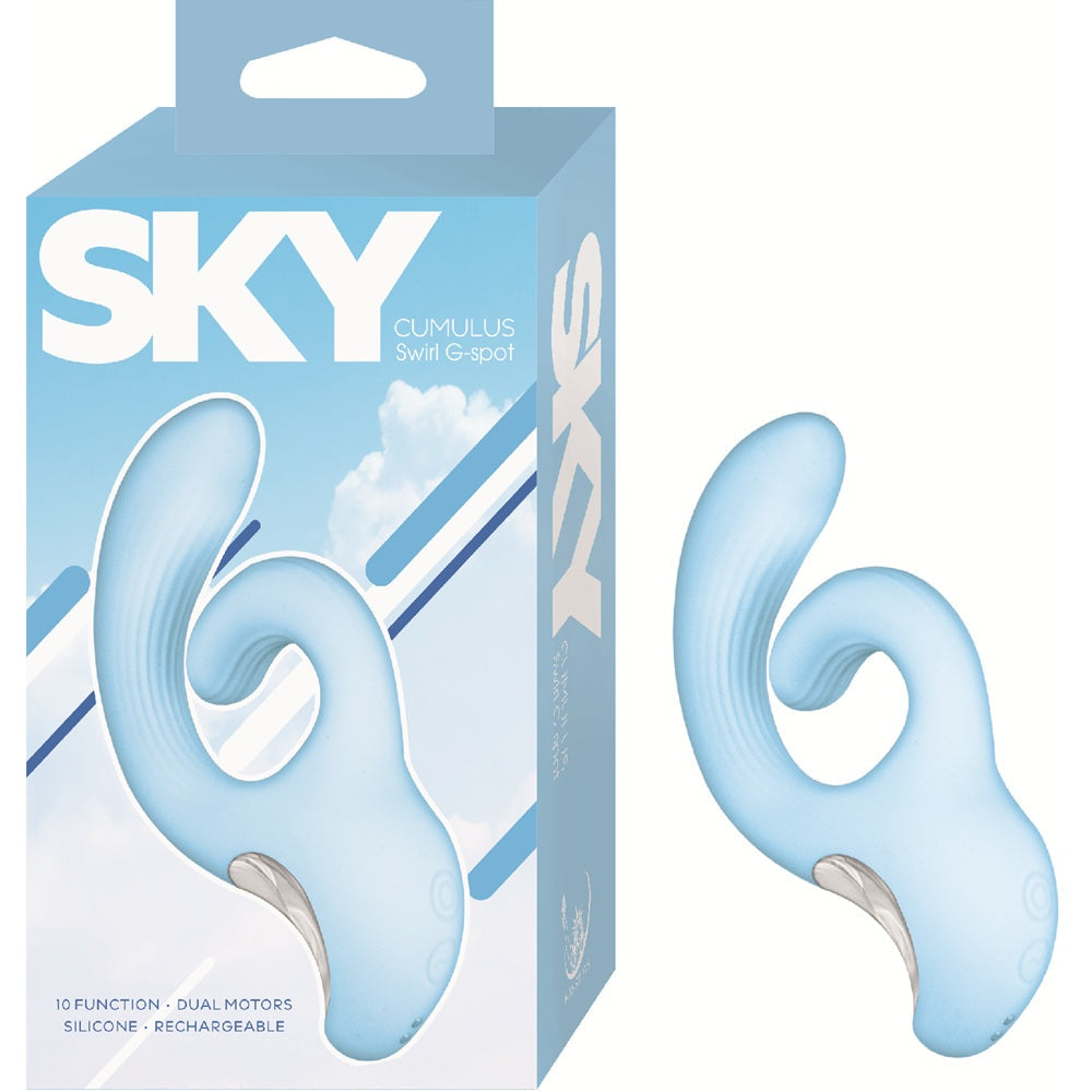 Nasstoys Sky Cumulus Swirl – USB Rechargeable G-Spot Vibrator > Vibrators > G-Spot - Tophatter Daily Deals