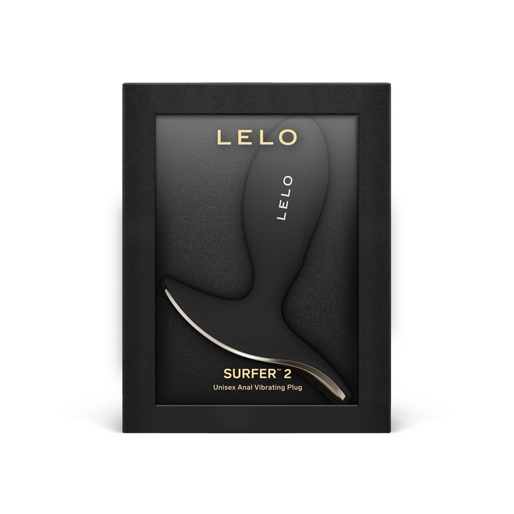Lelo Surfer 2 – Remote-Controlled Unisex Anal Vibrating Plug - Black > Anal Range > Vibrating Butt Plugs - Tophatter Daily Deals