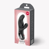 Miss Bi (Black) – Waterproof Dual Rabbit Vibrator > Vibrators > Ladies > Rabbit - Tophatter Daily Deals