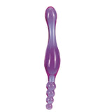 Smoothy Anal Prober Double-Tipped (Translucent Purple) 8 Inch – Anal Probe > Anal Range > Anal Probes - Tophatter Daily Deals