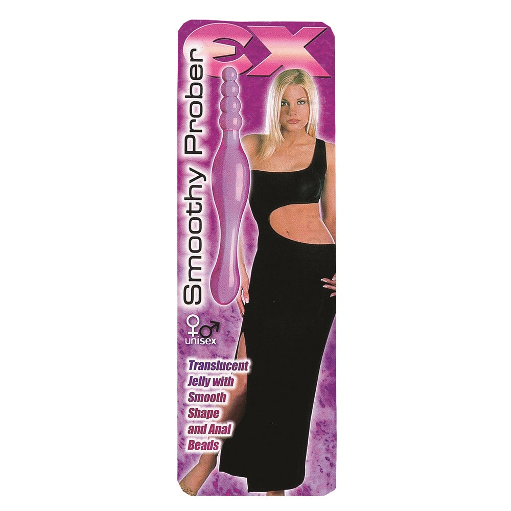 Smoothy Anal Prober Double-Tipped (Translucent Purple) 8 Inch – Anal Probe > Anal Range > Anal Probes - Tophatter Daily Deals