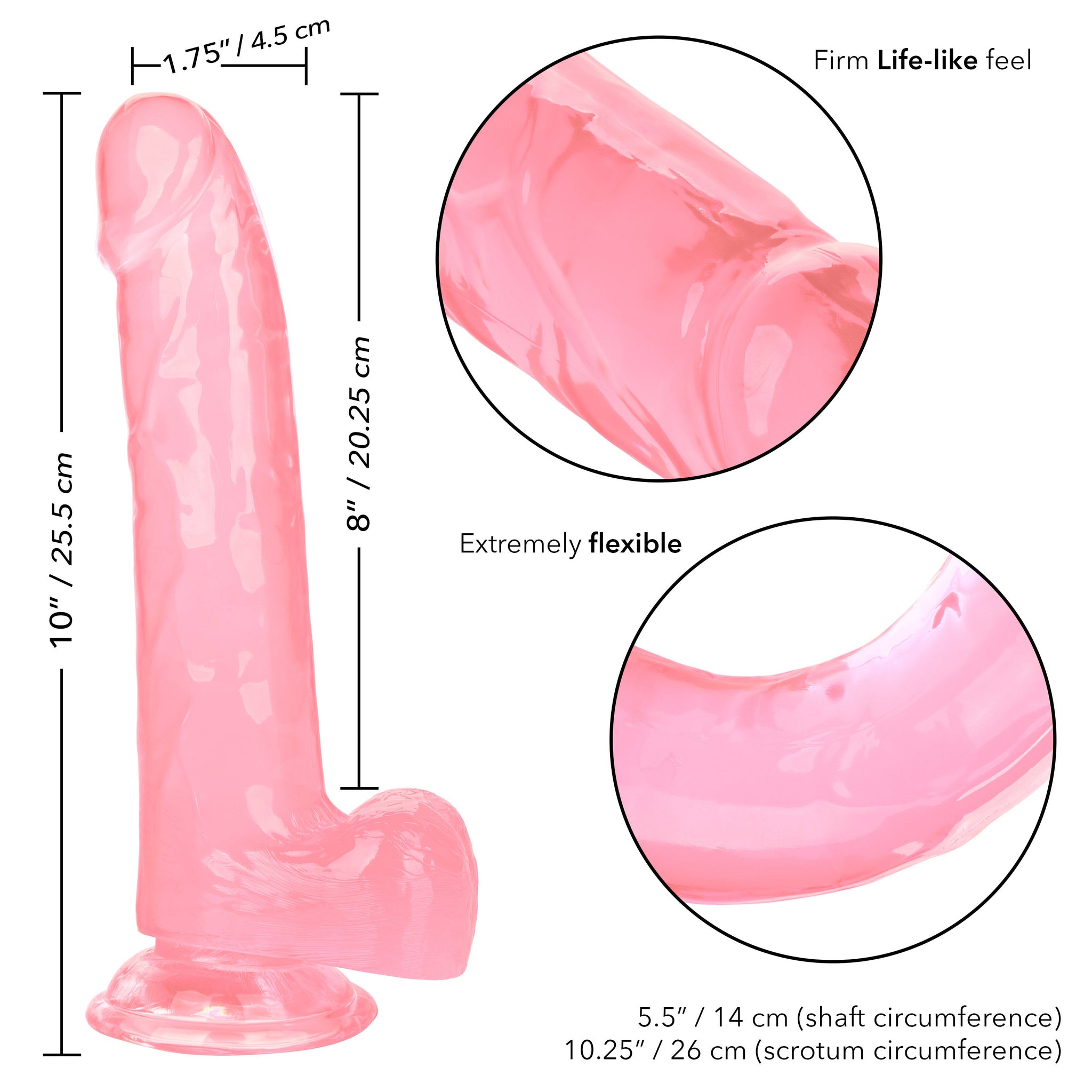 Size Queen 8 Inch Realistic Dong in Ivory > Dildos > Realistic Dildos - Tophatter Daily Deals