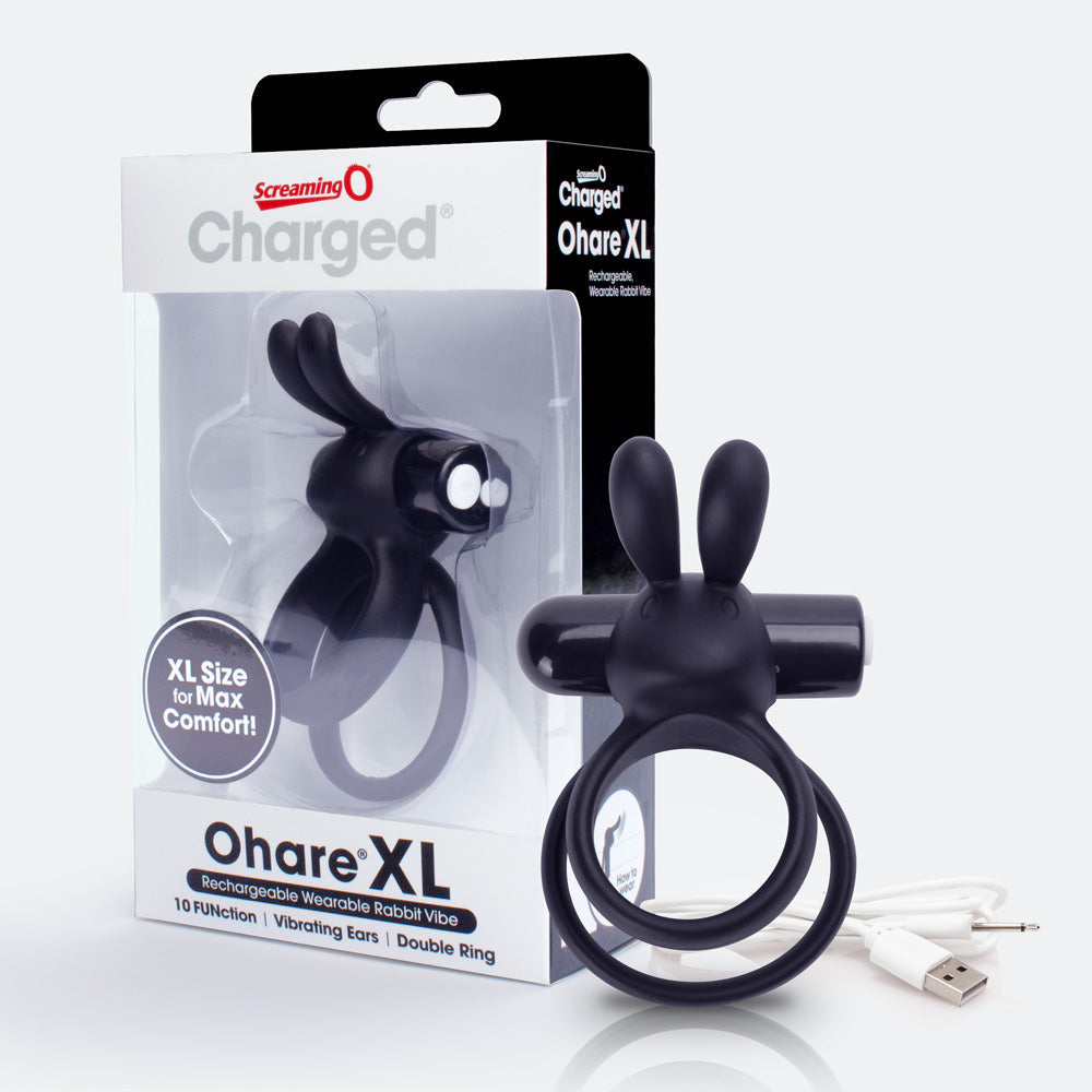 Charged Ohare XL – Rechargeable Double Cock Ring Vibrator > Sex Toys > Couples Toys - Tophatter Daily Deals