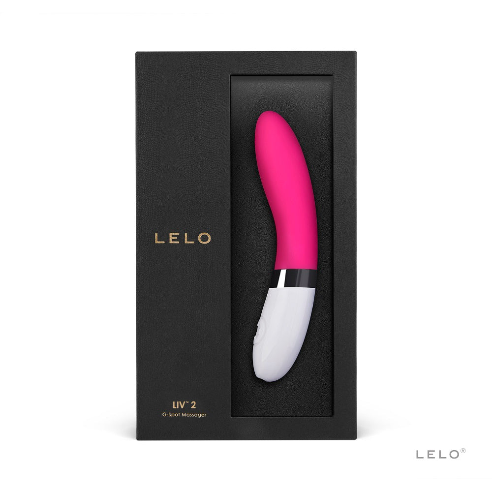 Lelo Liv 2 (Cerise) – Sleek 7 Inch G Spot Vibrator > Sex Toys For Ladies > G-Spot Vibrators - Tophatter Daily Deals