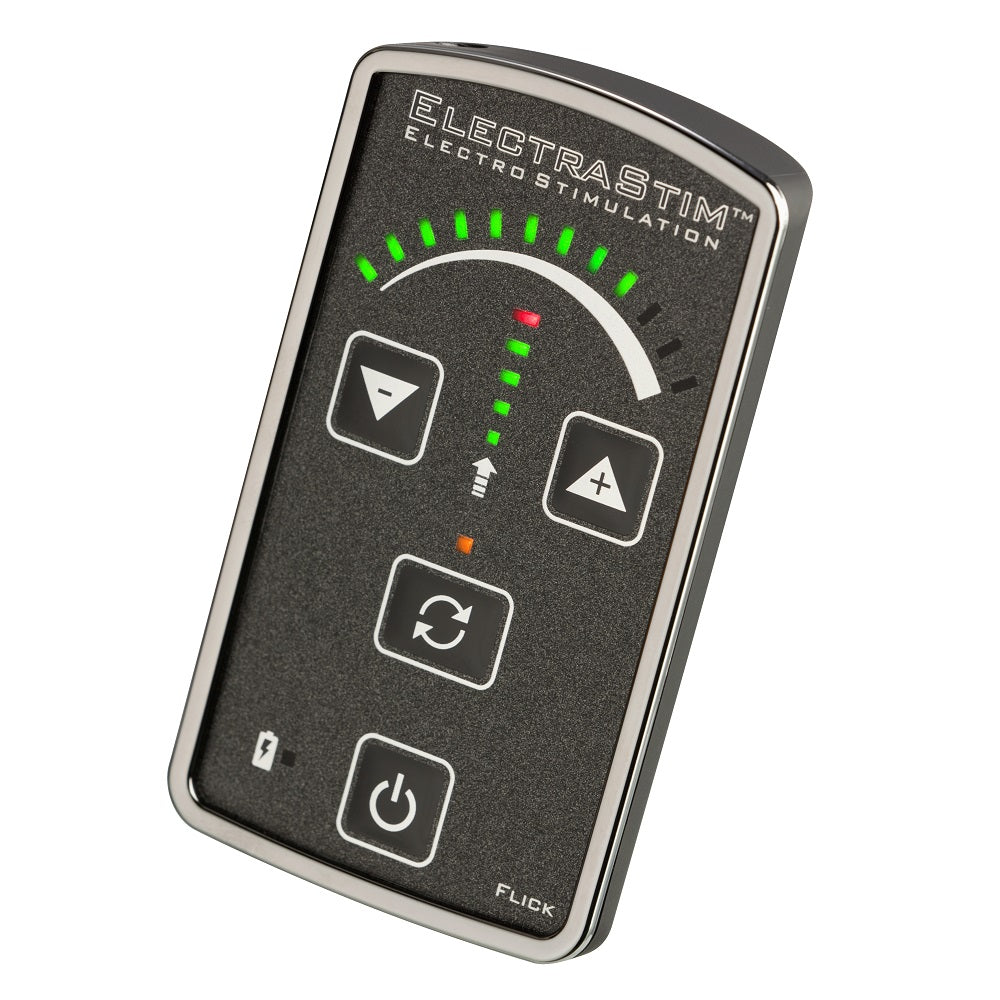 ElectraStim Flick – Electro Stimulation Pack with Seven Built-In Programs and Flicking Control Unit E-STIM TOYS - Tophatter Daily Deals