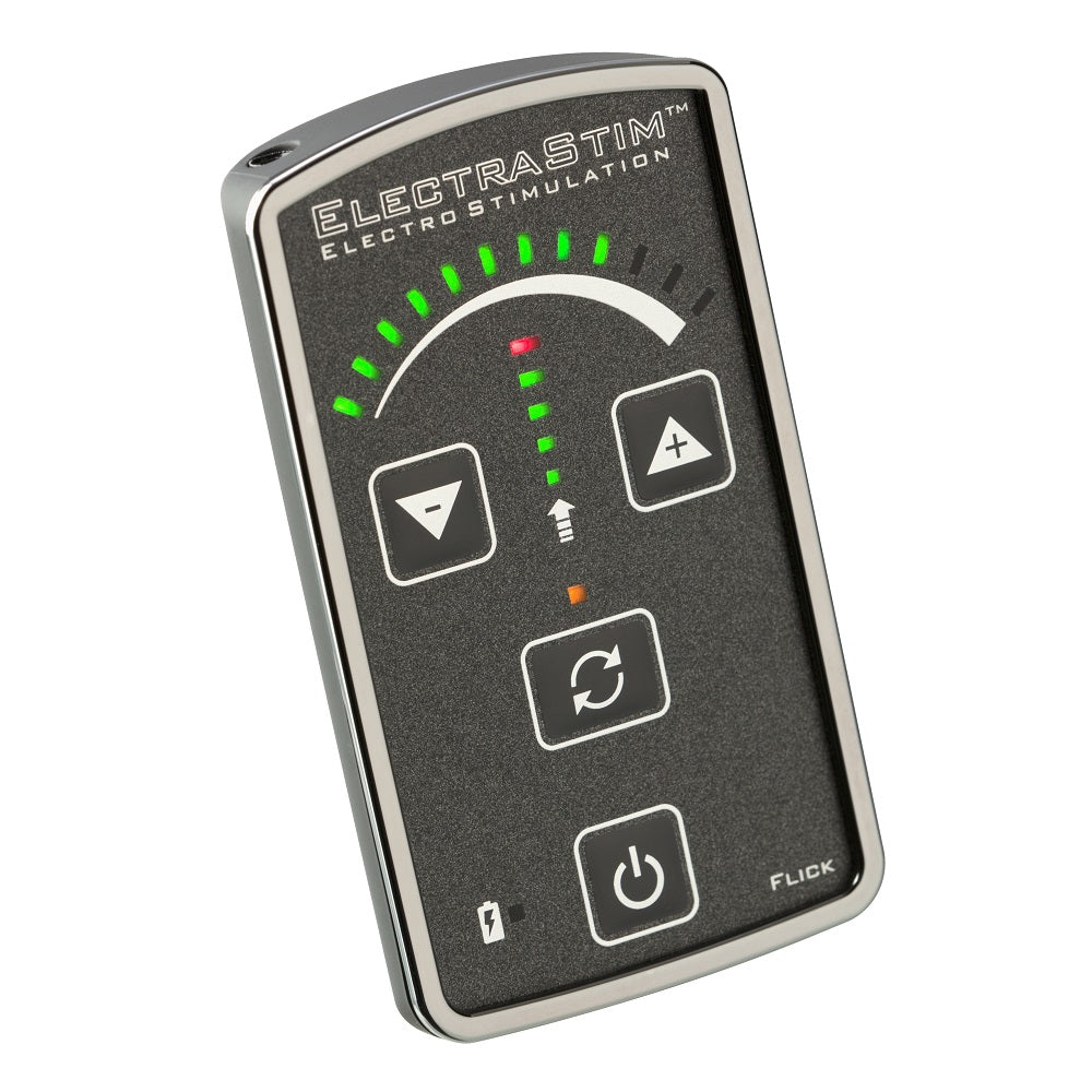 ElectraStim Flick – Electro Stimulation Pack with Seven Built-In Programs and Flicking Control Unit E-STIM TOYS - Tophatter Daily Deals