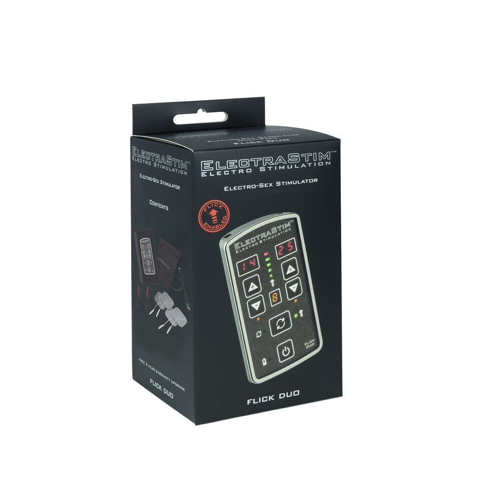 ElectraStim Flick Duo Stimulator Pack – Electro Stimulation Controller E-STIM TOYS - Tophatter Daily Deals