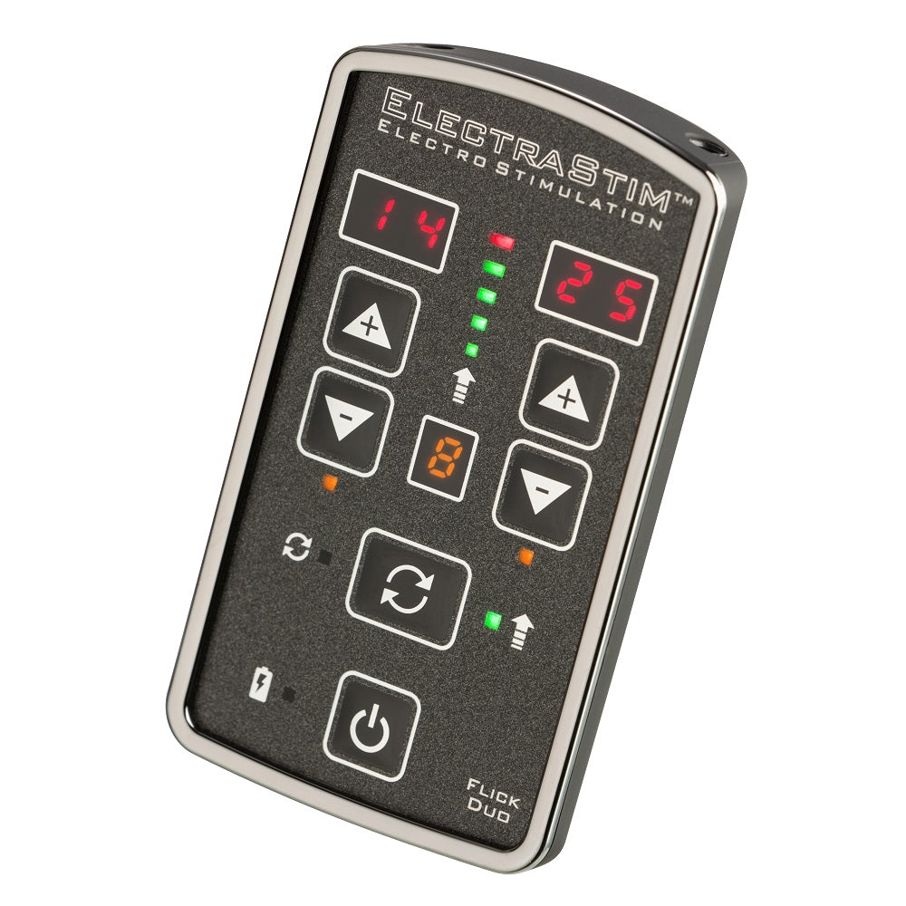 ElectraStim Flick Duo Stimulator Pack – Electro Stimulation Controller E-STIM TOYS - Tophatter Daily Deals