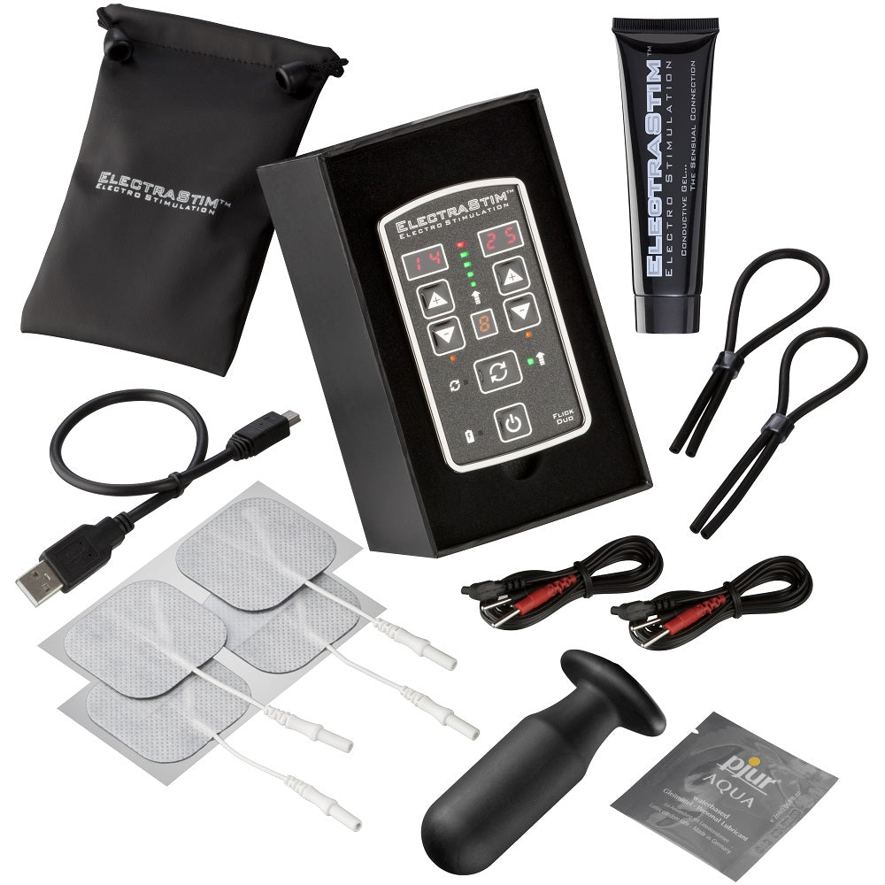 ElectraStim Flick Duo Stimulator – Electro Stimulation Controller Multi-Pack E-STIM TOYS - Tophatter Daily Deals