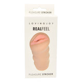Loving Joy Real Feel Male Masturbator – Realistic Pleasure Stroker > Sex Toys For Men > Masturbators > Manual - Tophatter Daily Deals