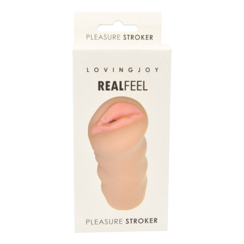Loving Joy Real Feel Male Masturbator – Realistic Pleasure Stroker > Sex Toys For Men > Masturbators > Manual - Tophatter Daily Deals