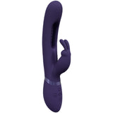 Vive Mika Flapping Tongue Rabbit Vibrator Deep Purple > Vibrators > Ladies > Rabbit - Tophatter Daily Deals