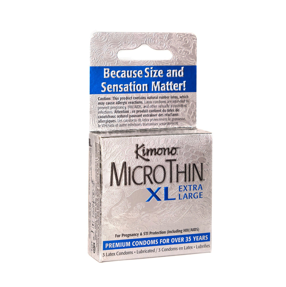 Kimono Microthin XL 3 Count Condoms > Essentials > Condoms - Tophatter Daily Deals