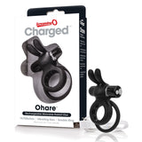 Charged Ohare – Rechargeable Double Cock Ring Rabbit Vibrator > Sex Toys > Couples Toys - Tophatter Daily Deals