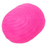 Pop Sock Textured Pink Soft Tight Stretchy Reversible Masturbator with Dual Sensations and Suction Closure > Sex Toys For Men > Masturbators Cup - Tophatter Daily Deals