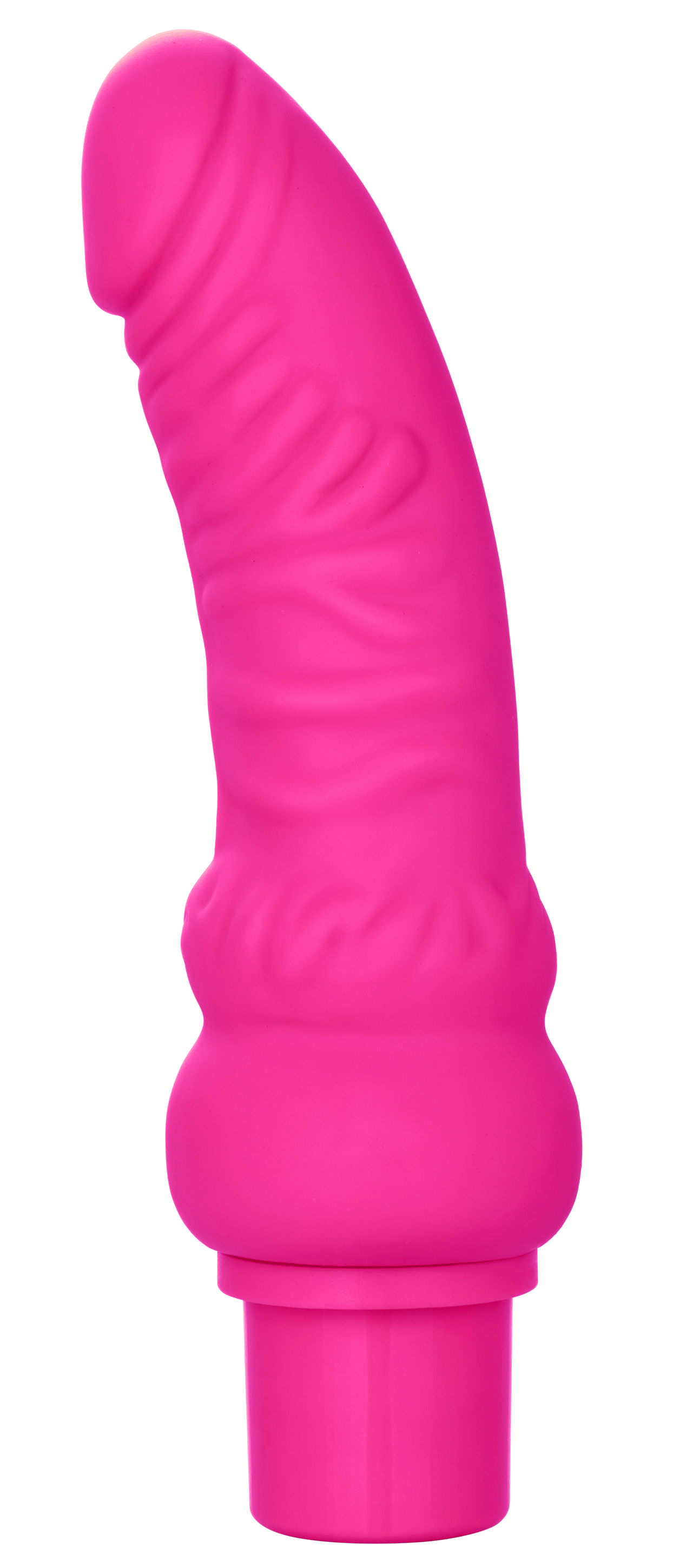 Power Stud Curvy Vibrator Pink Flexible Silicone 12 Functions Waterproof > Vibrators > Realistic Vibrators - Tophatter Daily Deals