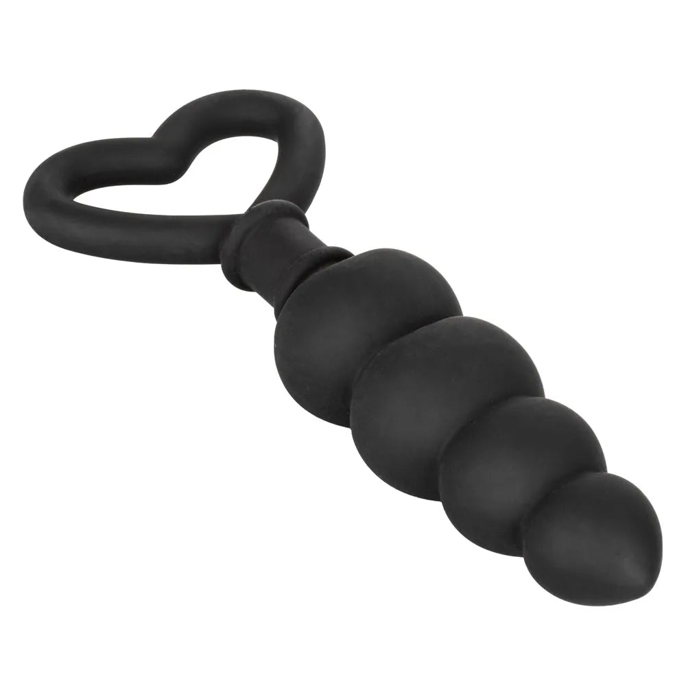 Silicone Love Probe – Graduated Flexible Anal Plug with Heart-Shaped Loop > Anal Range > Anal Probes - Tophatter Daily Deals