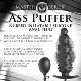 Ass Puffer Nubbed Inflatable Anal Plug > Anal Range > Tunnel and Stretchers - Tophatter Daily Deals